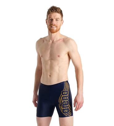 Pánské nohavičkové plavky arena Men´s swim mid jammer navy