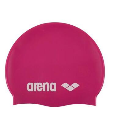 Plavecká čepice arena Classic Silicone - růžová