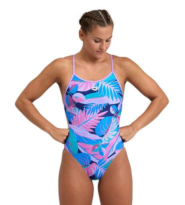 Dámské plavky arena Performance Women's Tropic Lace Back Swimsuit