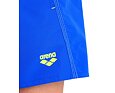 Chlapecké šortky arena Boys' Solid Beach Boxer R NEON BLUE-SOFT GREEN