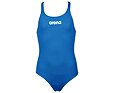 Dívčí plavky arena G Solid swim pro Jr. modrá