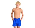Chlapecké šortky arena Boys' Solid Beach Boxer R NEON BLUE-SOFT GREEN