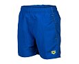Chlapecké šortky arena Boys' Solid Beach Boxer R NEON BLUE-SOFT GREEN